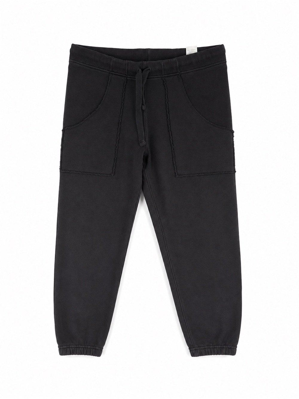 Frank & Eileen Eamon Jogger Triple Fleece Patch Pocket Pants Black Medium